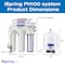 Ispring pH 6Stage 100 GPD Under Sink RO Drinking Water System PH100 - alternate 3